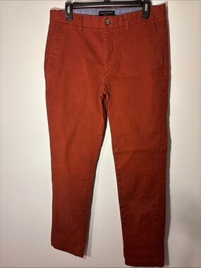 Banana Republic Men's Rust-Red Chinos